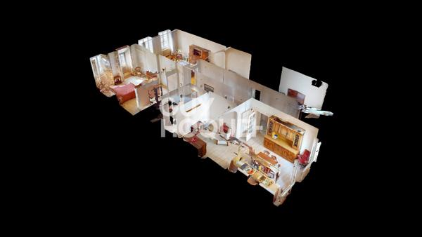 Appartement à vendre de 4 pièces de 133 m²