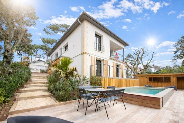 ARCHITECTURE CONTEMPORAINE - 2024 - Maison rénovée avec piscine - Arcachon
