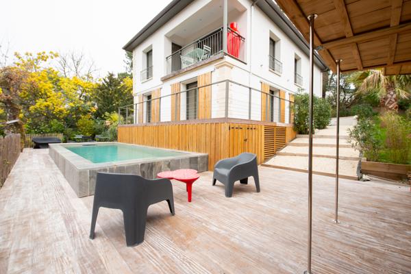 ARCHITECTURE CONTEMPORAINE - 2024 - Maison rénovée avec piscine - Arcachon