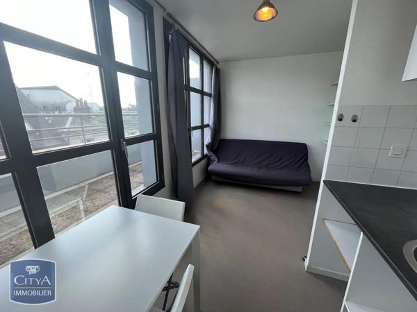 Appartement à louer 1 pièce 17.2m² Tours (37000)