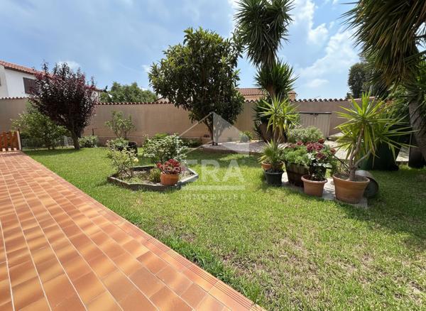 À vendre à Bompas : Maison 3 faces - 4 pièces - jardin - garage