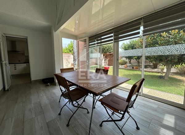 À vendre à Bompas : Maison 3 faces - 4 pièces - jardin - garage