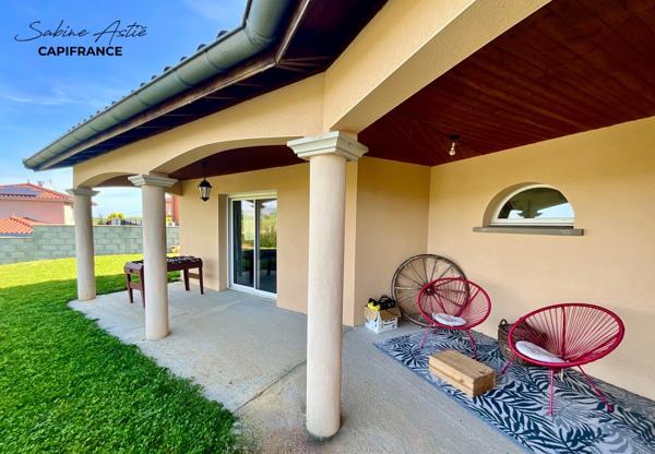 Liergues - Maison familiale de 125 m² avec 4 chambres et vue sur les vignes