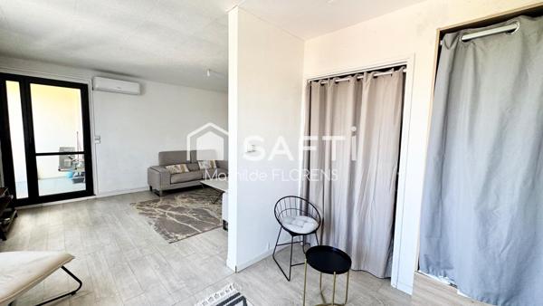Appartement T4 lumineux, rénové en étage élevé avec vue dégagée, clim et ascenseur