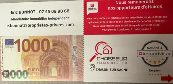 Terrain à viabiliser environ 975m2 74/M² vraiment exceptionnel á St Loup de Varennes près de Chalon Sur Saône