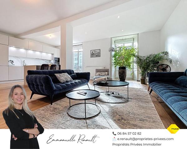 VANNES · PORT À 50 MÈTRES. APPARTEMENT D'EXCEPTION de 150,50 m², 4 chambres · Élégance et prestations haut de gamme