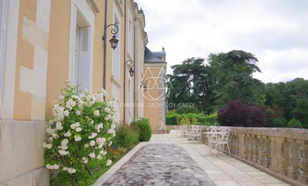Château du XIXe siècle avec un parc de 75 ha, située à proximité immédiate de Poitiers.