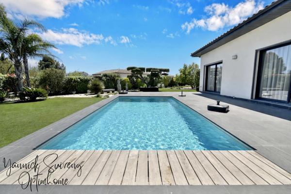 VILLA CONTEMPORAINE D'EXCEPTION AU CŒUR DE LA SALANQUE - CLAIRA (66530)