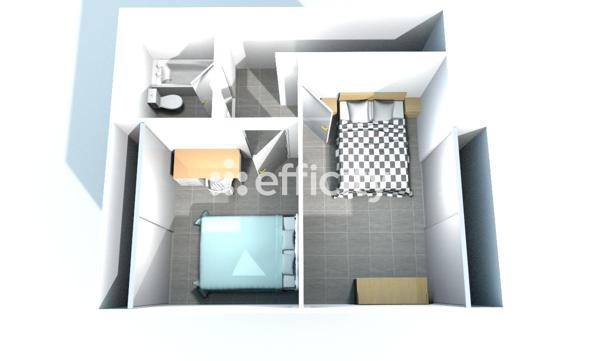 Appartement 3 pièces - 63 m² Exclusivité efficity