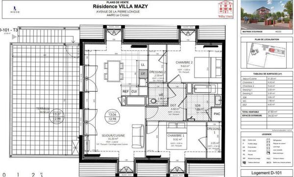Appartement 2 pièces - 44490 Le Croisic -  LE CROISIC