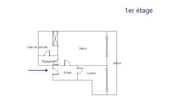 Studio à vendre 31 m² Paris 13
