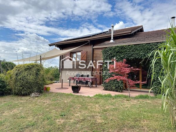 Maison en bois autoclave 150m2 au sol