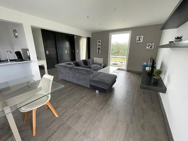 Saint Pierre Quiberon - Appartement de plain-pied vue mer, rénové à neuf de 83 m² à pied des plages de la baie