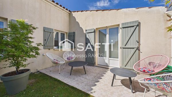 MAISON FAMILIALE DE PLAIN PIED DE154 m² - 3 CHAMBRES GARAGE JARDIN