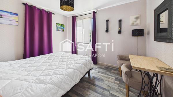 MAISON FAMILIALE DE PLAIN PIED DE154 m² - 3 CHAMBRES GARAGE JARDIN
