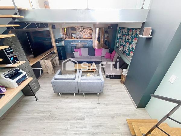 Maison familiale de 195 M², 4 CHAMBRES,GARAGE, JARDIN,