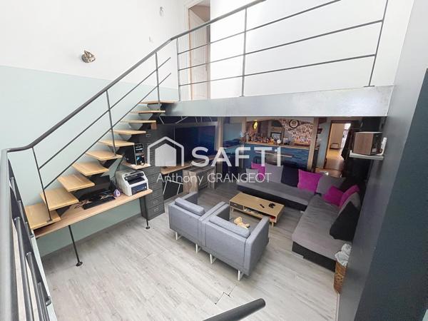 Maison familiale de 195 M², 4 CHAMBRES,GARAGE, JARDIN,