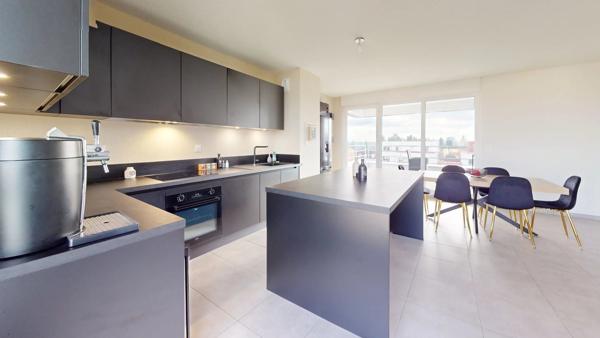 STRASBOURG – Aux portes de Koenigshoffen F4 de 91 m² – Dernier étage – Terrasse plein sud – Résidence 2024 – Garage