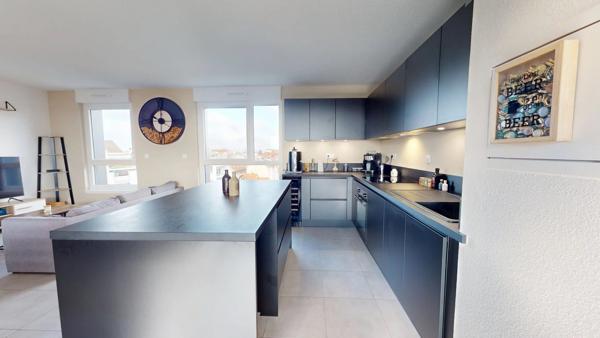 STRASBOURG – Aux portes de Koenigshoffen F4 de 91 m² – Dernier étage – Terrasse plein sud – Résidence 2024 – Garage