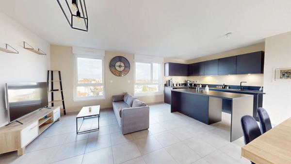 STRASBOURG – Aux portes de Koenigshoffen F4 de 91 m² – Dernier étage – Terrasse plein sud – Résidence 2024 – Garage