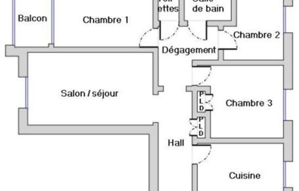 Appartement de 70 m²