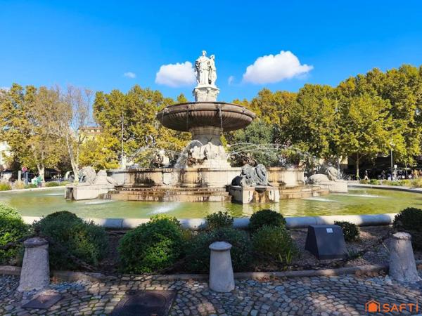 Bien rare au cœur d’Aix, avec terrasse et double garage