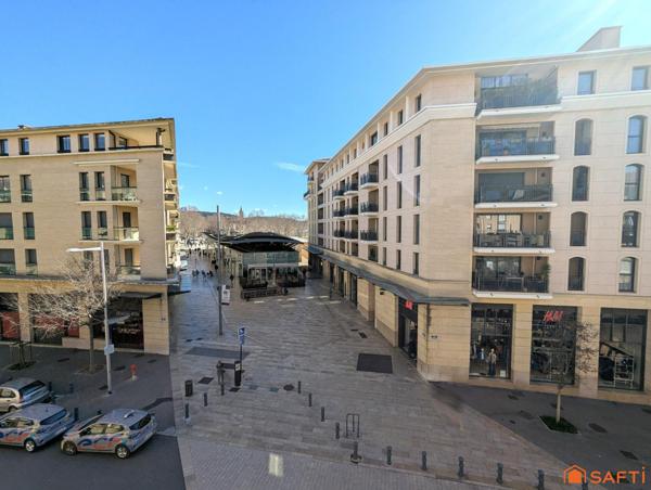 Bien rare au cœur d’Aix, avec terrasse et double garage