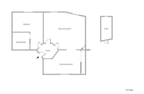 Appartement 2 pièces - 44100 Nantes -  Zola