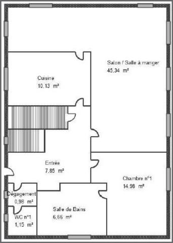 Maison à FOUGERES, 35300 - 7 pièces 155m²
