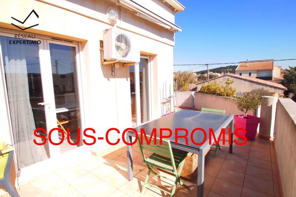 Marignane (13700) Appartement T3 Avec grande Terrasse et garage