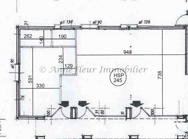 Murs commerciaux  à vendre 100 m² Rouffiac-Tolosan