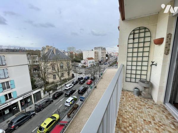 ROSNY-SOUS-BOIS / CENTRE-VILLE - APPARTEMENT 5 PIÈCES ÉTAGE ÉLEVÉ + CAVE + DOUBLE-GARAGE