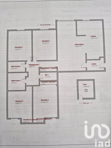 Appartement 5 pièces de 102 m² à Saran (45770)