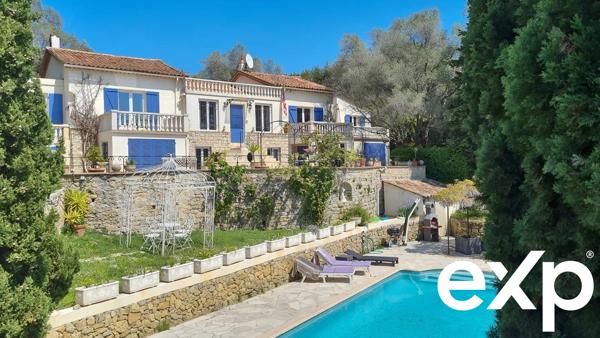 Villa de charme au calme avec piscine et aperçu mer - Le Cannet