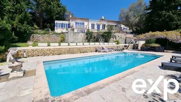 Villa de charme au calme avec piscine et aperçu mer - Le Cannet