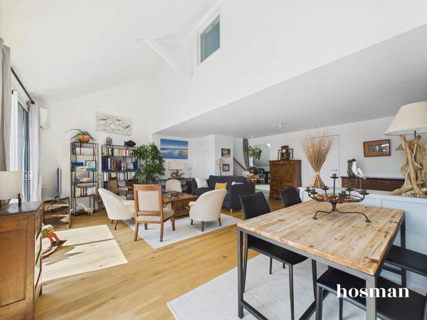 Superbe duplex T3 de 89,83 m2 (103,96 m2 au sol) avec terrasse de 37 m2 - place de parking - Quartier Saint-Donatien à Nantes