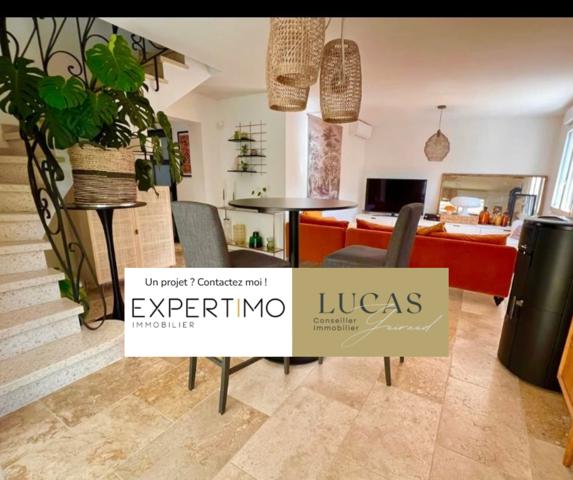 CLERMONT-L’HÉRAULT Villa 130m² 3Ch, Véranda + Garage + Cave + 479m² de Terrain