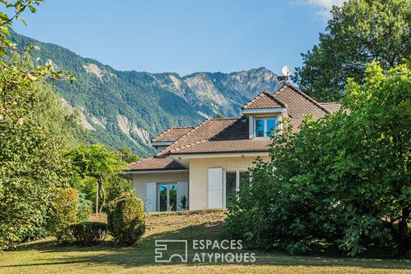 Maison avec vue sur le massif de Belledonne