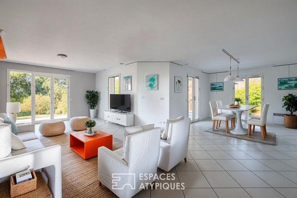 Maison avec vue sur le massif de Belledonne