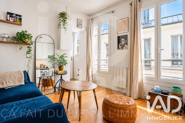 Appartement à vendre 2 pièces 26,34 m² Paris 17