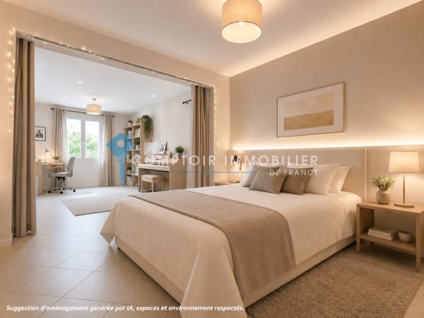 Villa
                                                                                                                                                                                                                                                                                                                        6 pièce(s)                                                                                                                                                                                                          5 chambre(s)                                                                                                                                                                                                          150  m²
