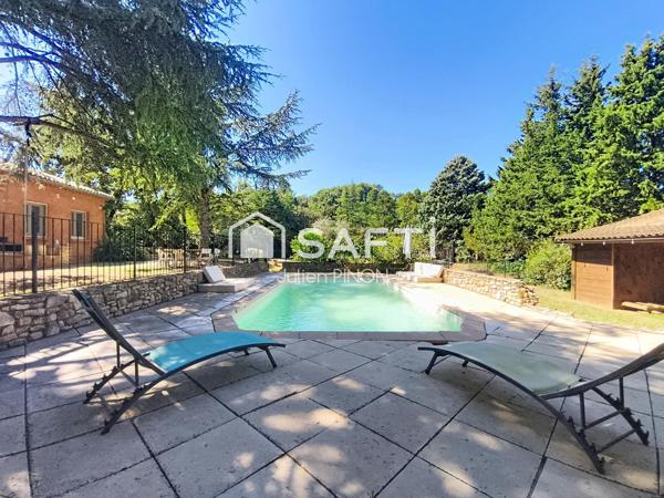 Maison 157m² sur 3000m² de terrain avec Vue Luberon – Apt (84400)