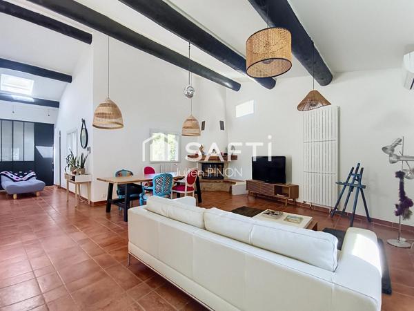 Maison 157m² sur 3000m² de terrain avec Vue Luberon – Apt (84400)
