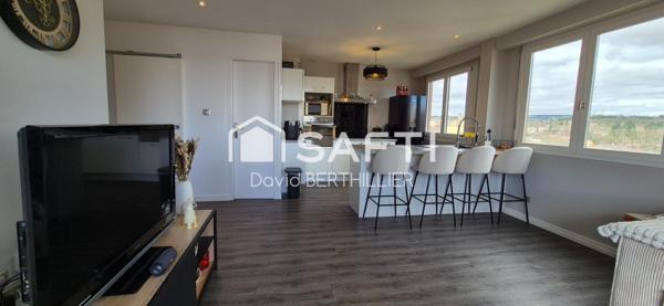 Appartement 77 m² – Lumineux et Rénové – Avec Balcon, Garage et Cave