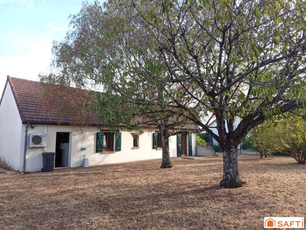 Jolie maison de plain pied, bien située et bien équipée
