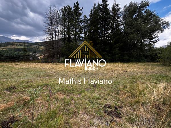 Barcelonnette (04400) TERRAIN - CONSTRUCTIBLE & VIABILISÉ - CENTRE-VILLE BARCELONNETTE