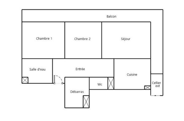 Appartement à vendre 3 pièces 62 m² Livry-Gargan