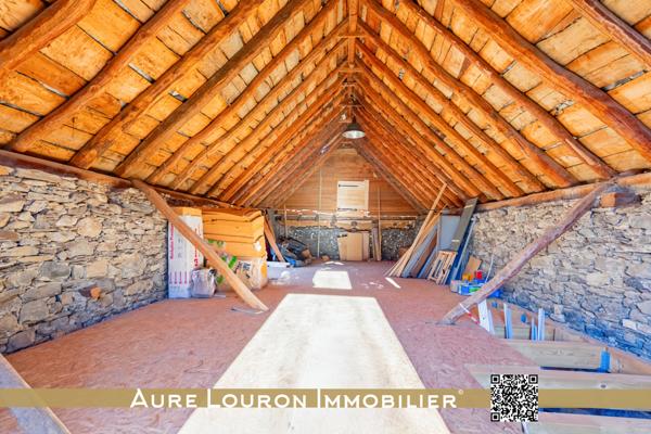 Sailhan (65170) PROPRIÉTÉ DE CHARME 143M² + GRANGE AMÉNAGEABLE/DIVISIBLE SUR LES HAUTEURS DE SAINT-LARY (SAILHAN)