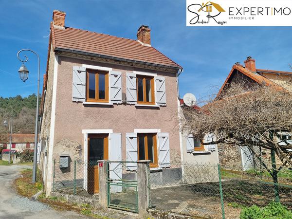 Menat (63560) Maison 80 m² à finir Bord de Sioule, 3510m² de terrain