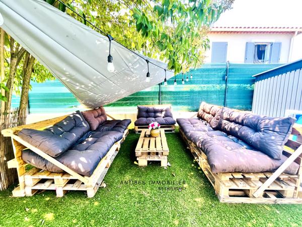 Maison 2/3 pièces Juan Les Pins 100 m2 de Jardin 1 parking